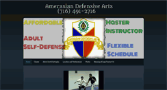 Desktop Screenshot of amerasiandefensivearts.com